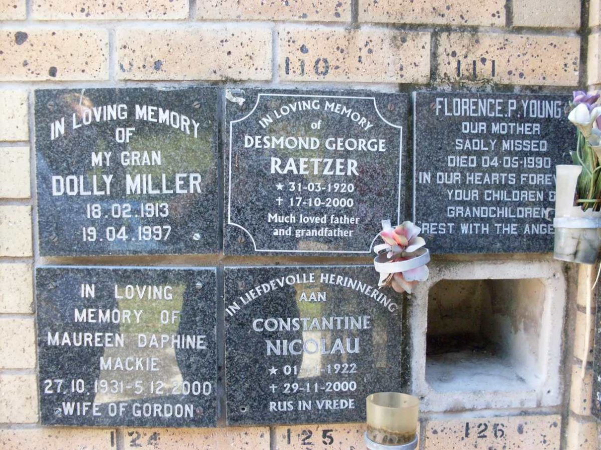 MACKIE :: MILLER :: NICOLAU  :: RAETZER :: YOUNG