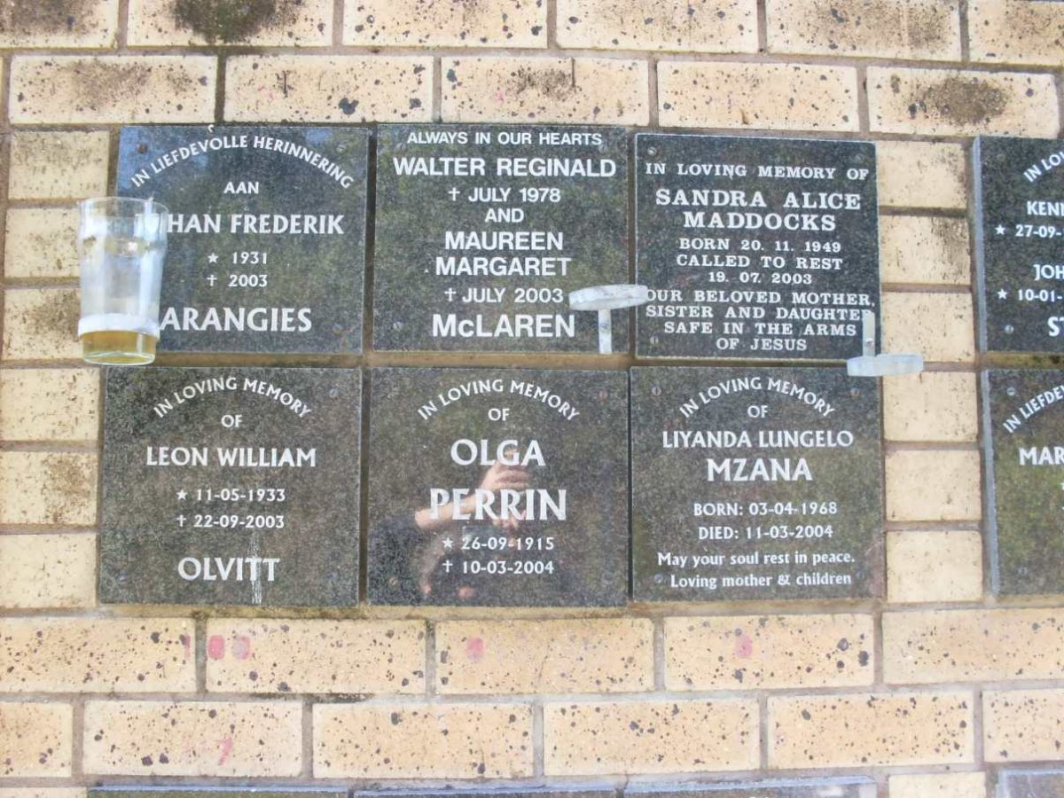 MADDOCKS :: McLAREN :: MZANA :: OLVITT :: PERRIN :: ?