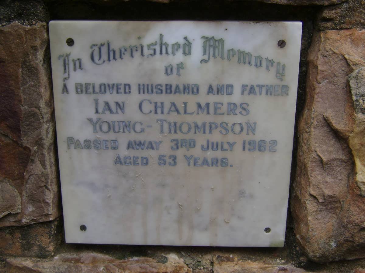 YOUNG-THOMPSON Ian Chalmers -1962