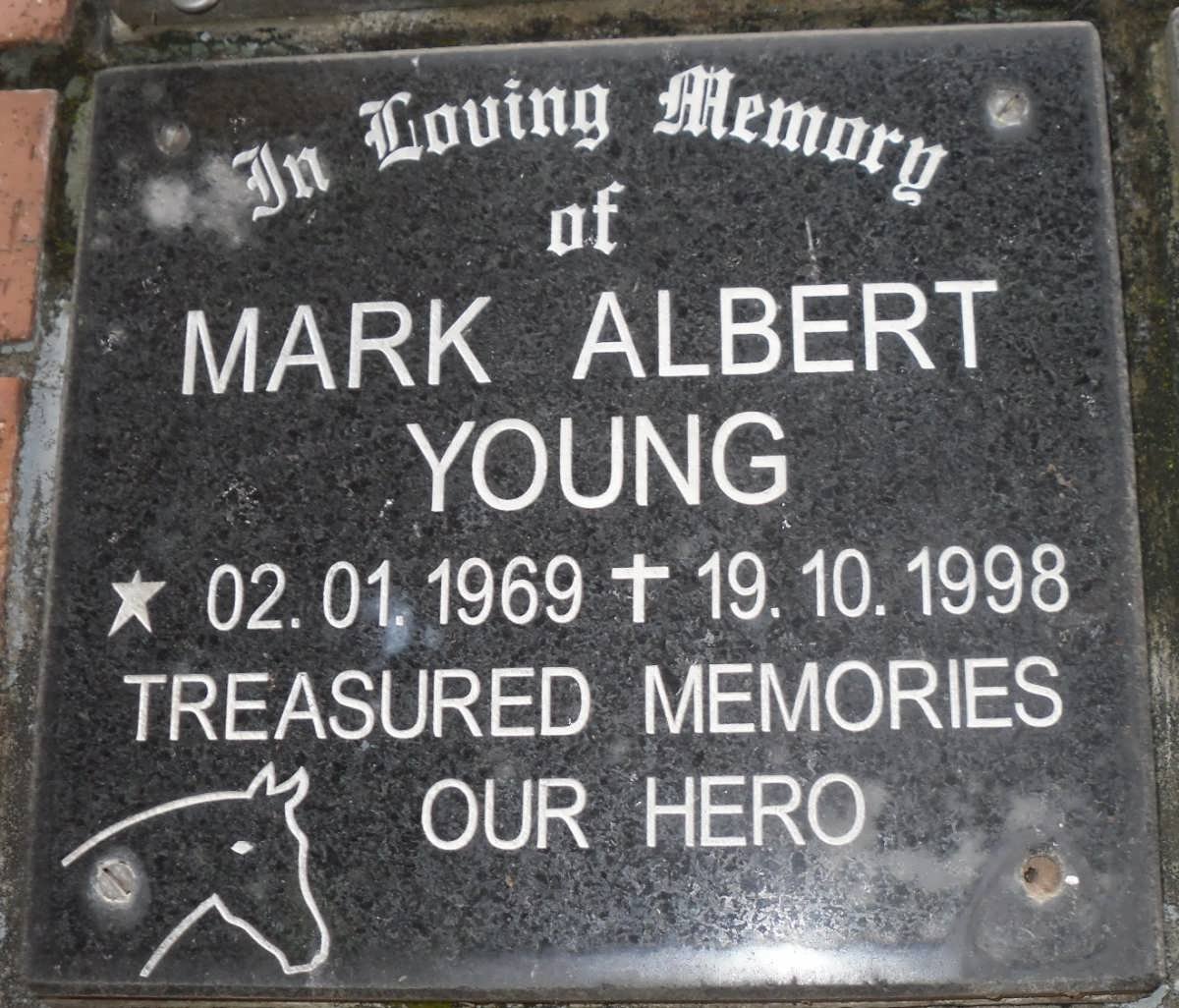 YOUNG Mark Albert 1969-1998