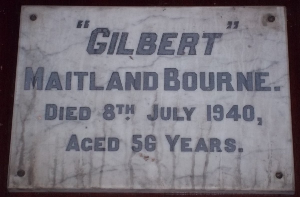 BOURNE Gilbert Maitland -1940