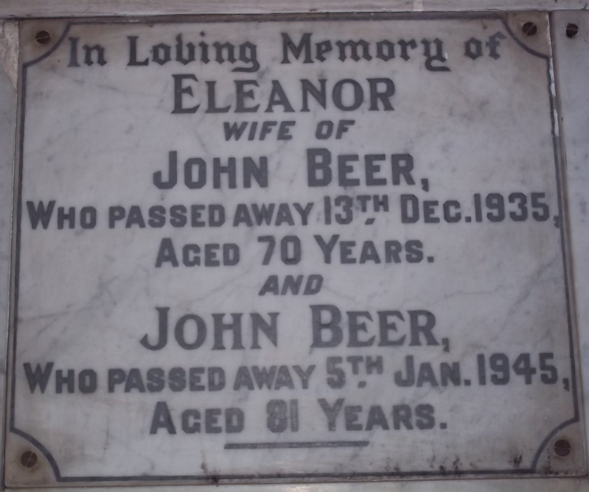BEER John -1945 &amp; Eleanor -1935