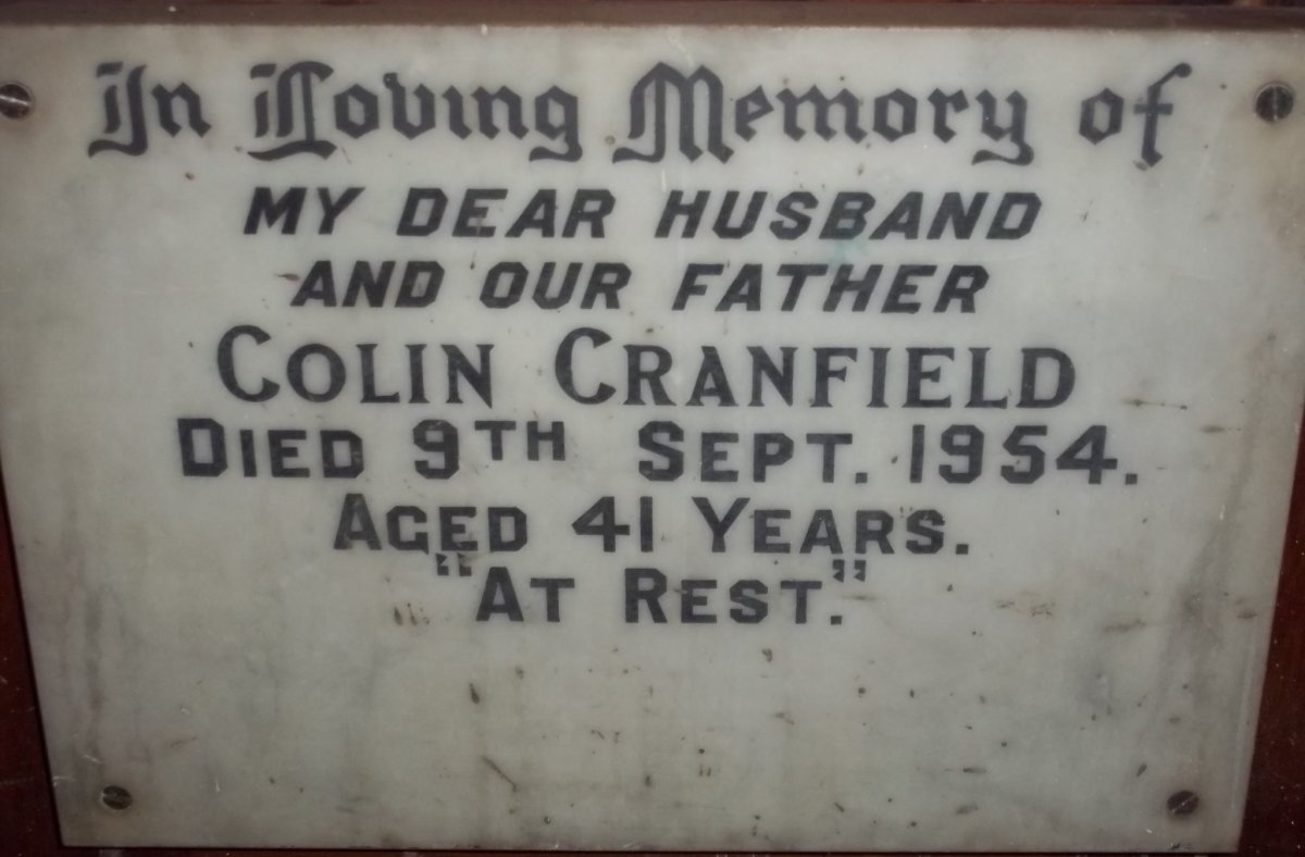 CRANFIELD Colin -1954