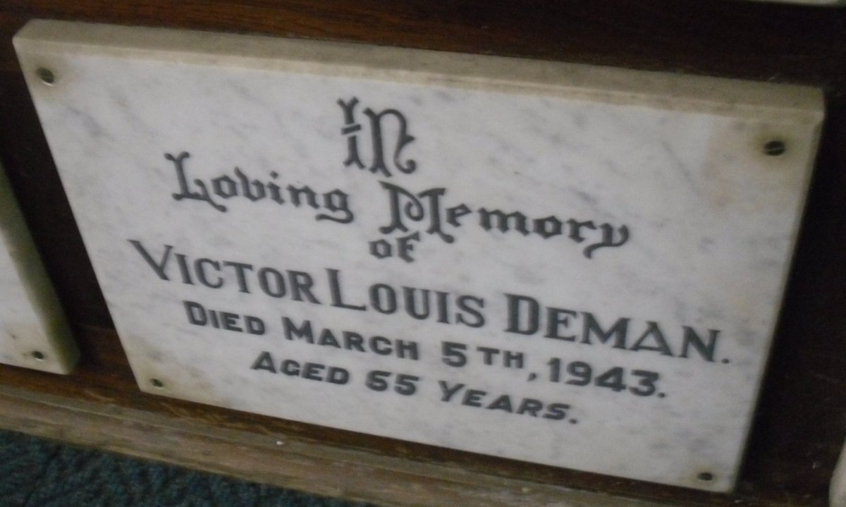 DEMAN Victor Louis -1943