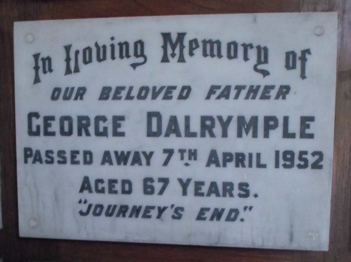 DALRYMPLE George -1952