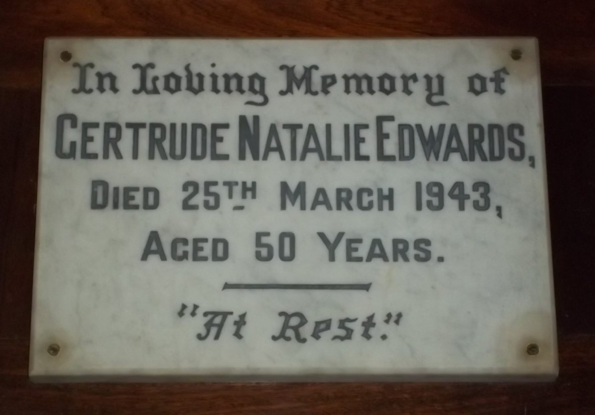 EDWARDS Gertrude Natalie -1943
