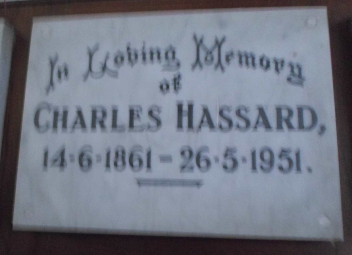 HASSARD Charles 1861-1951