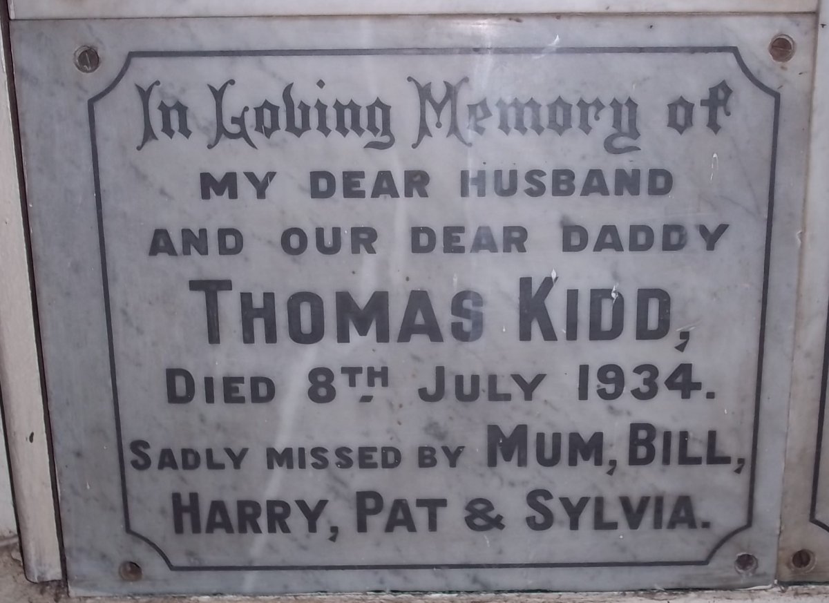 KIDD Thomas -1934