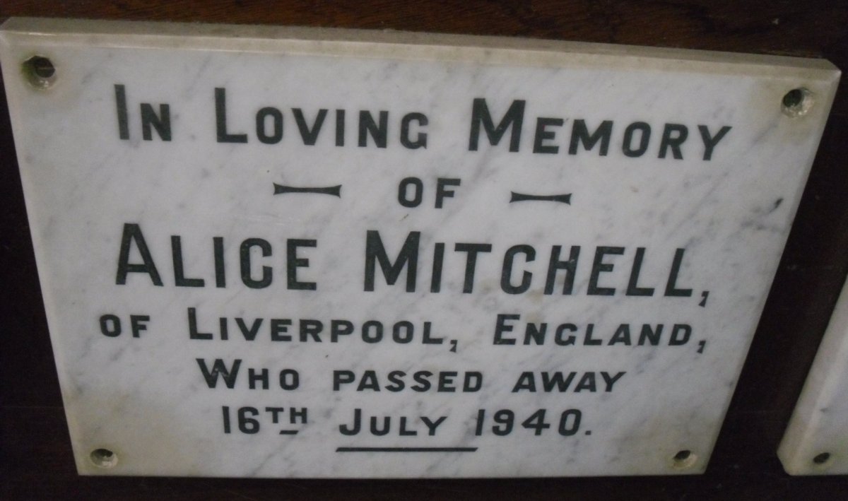 MITCHELL Alice -1940