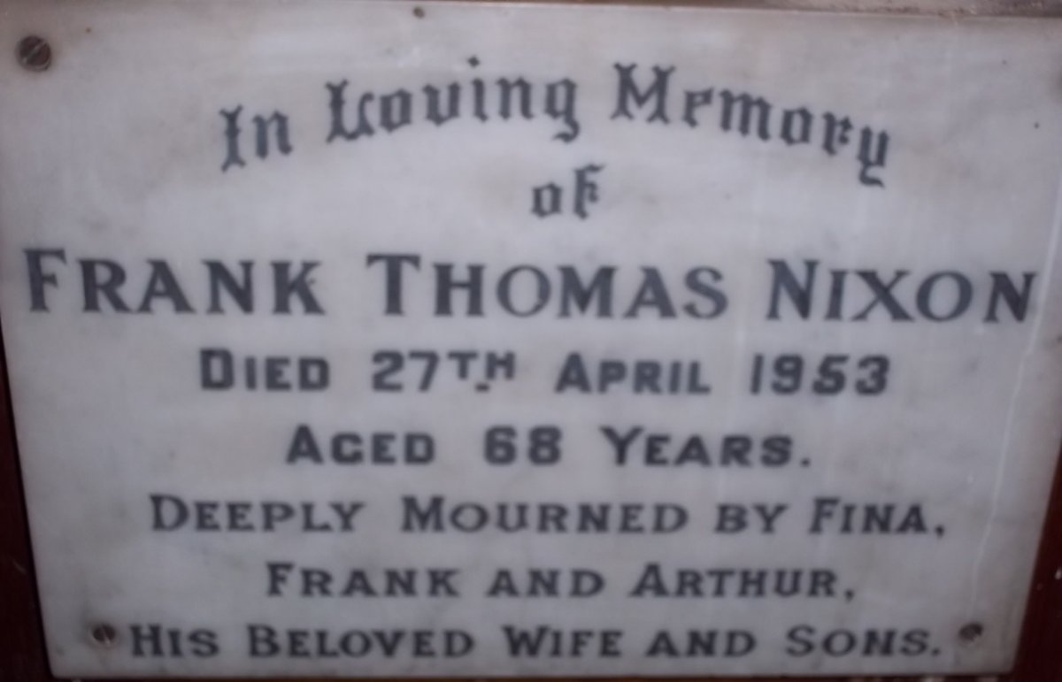 NIXON Frank Thomas -1953