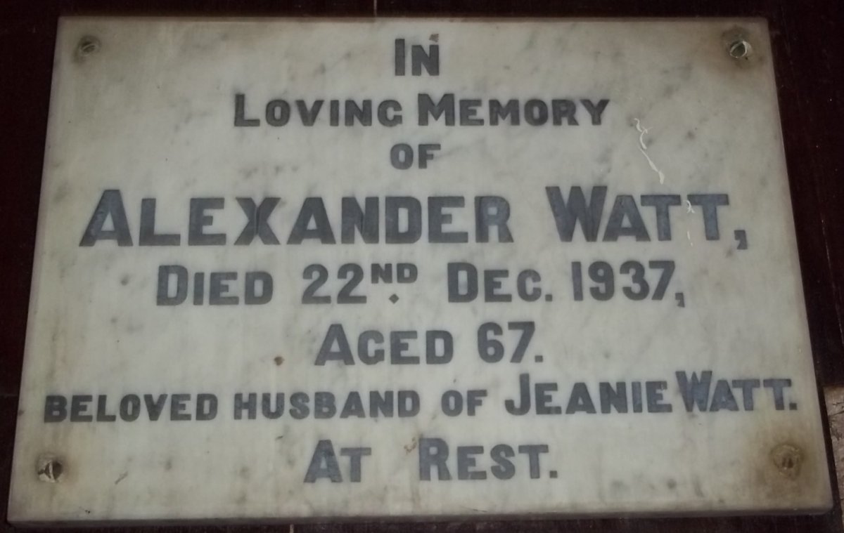 WATT Alexander -1937