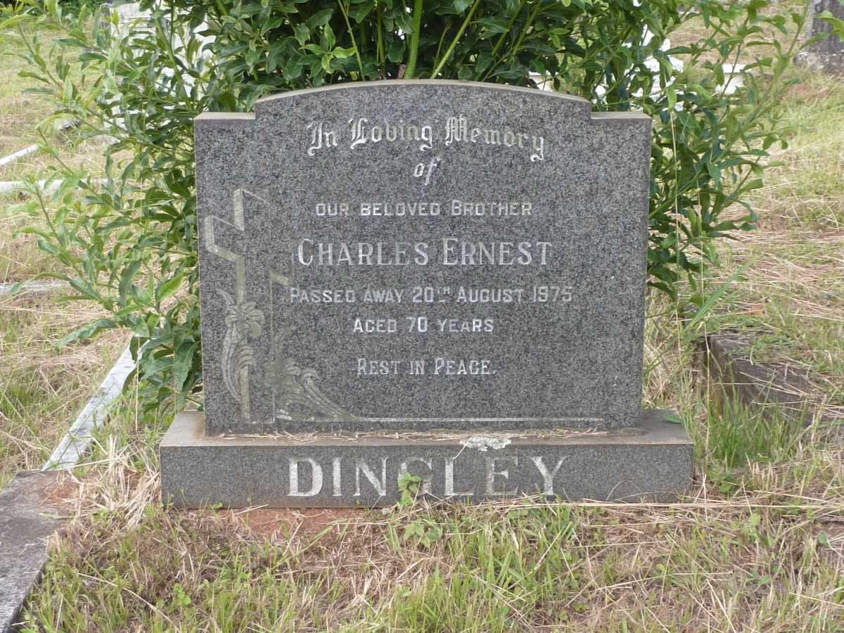 DINGLEY Charles Ernest -1975