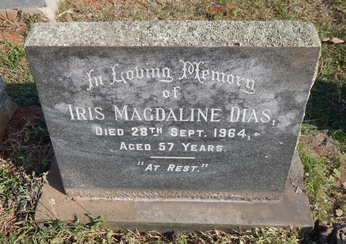 DIAS Iris Magdaline -1964