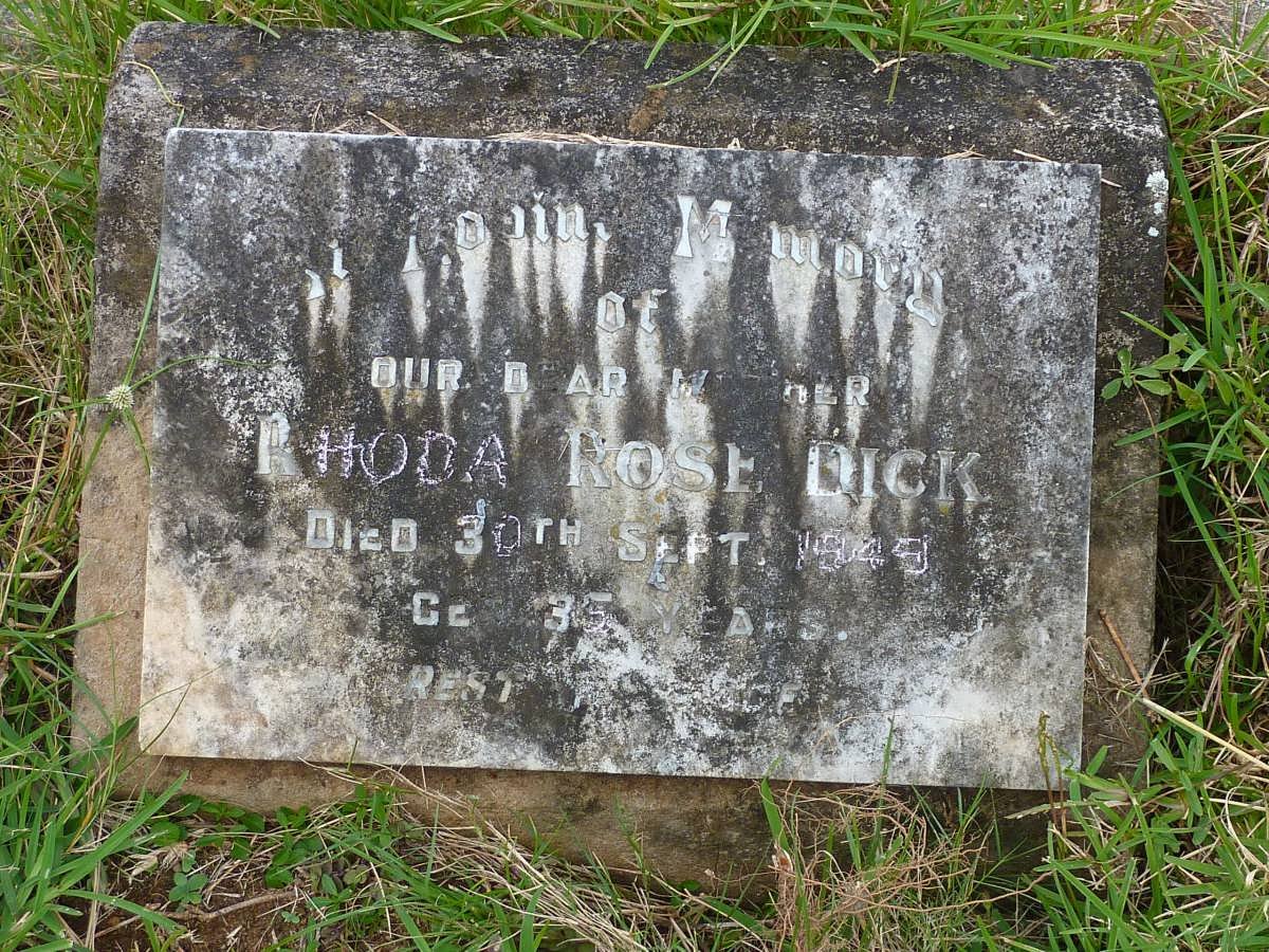 DICK Rhoda Rose -1945