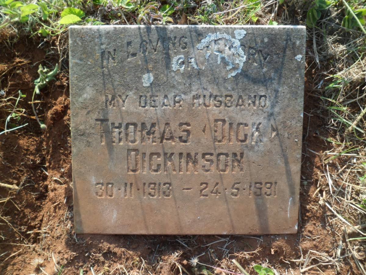 DICKINSON Thomas 1913-1991