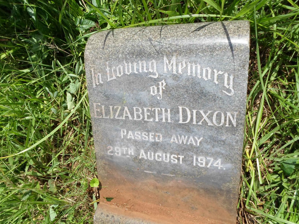 DIXON Elizabeth -1974