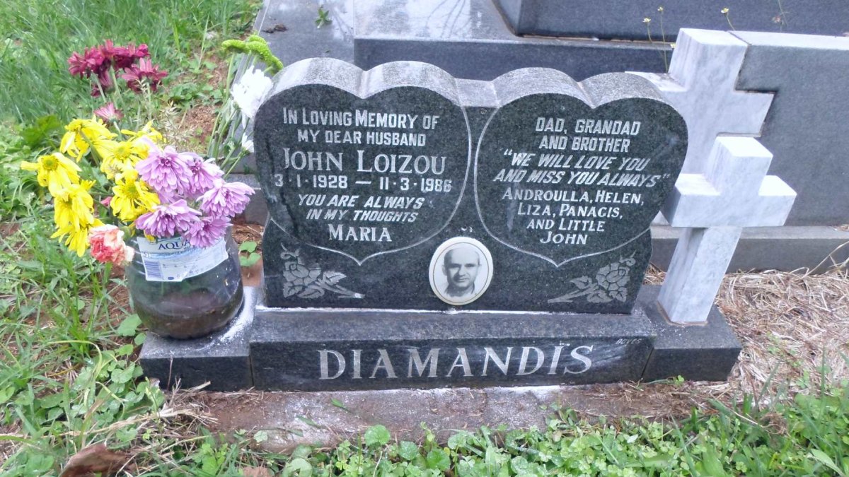 DIAMANDIS John Loizou 1928-1986