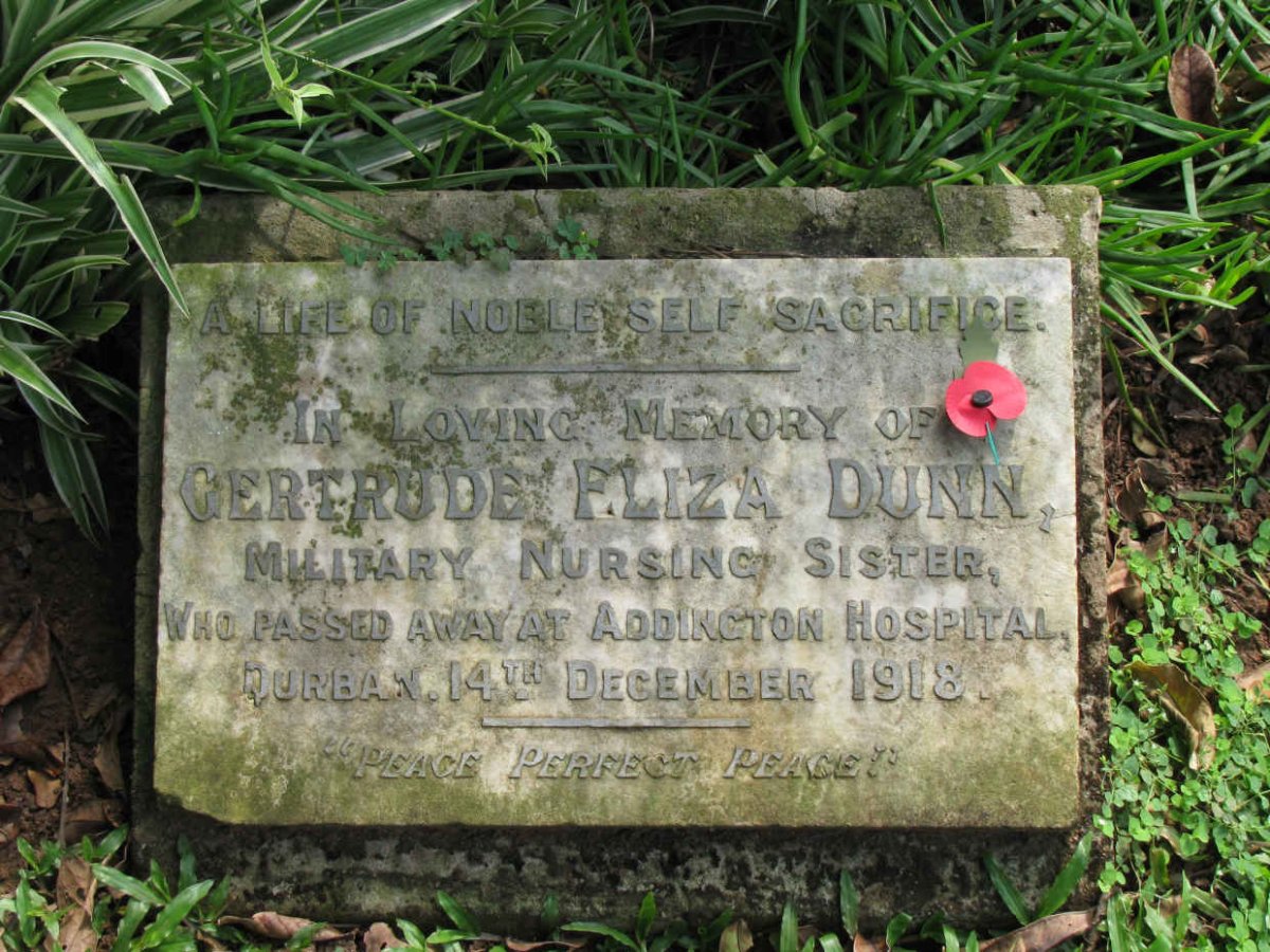 DUNN Gertrude Eliza -1918