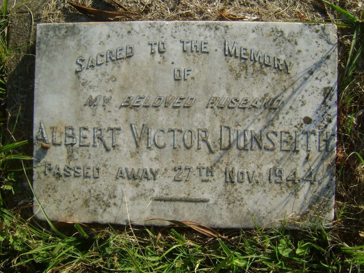 DUNSEITH Albert Victor -1944