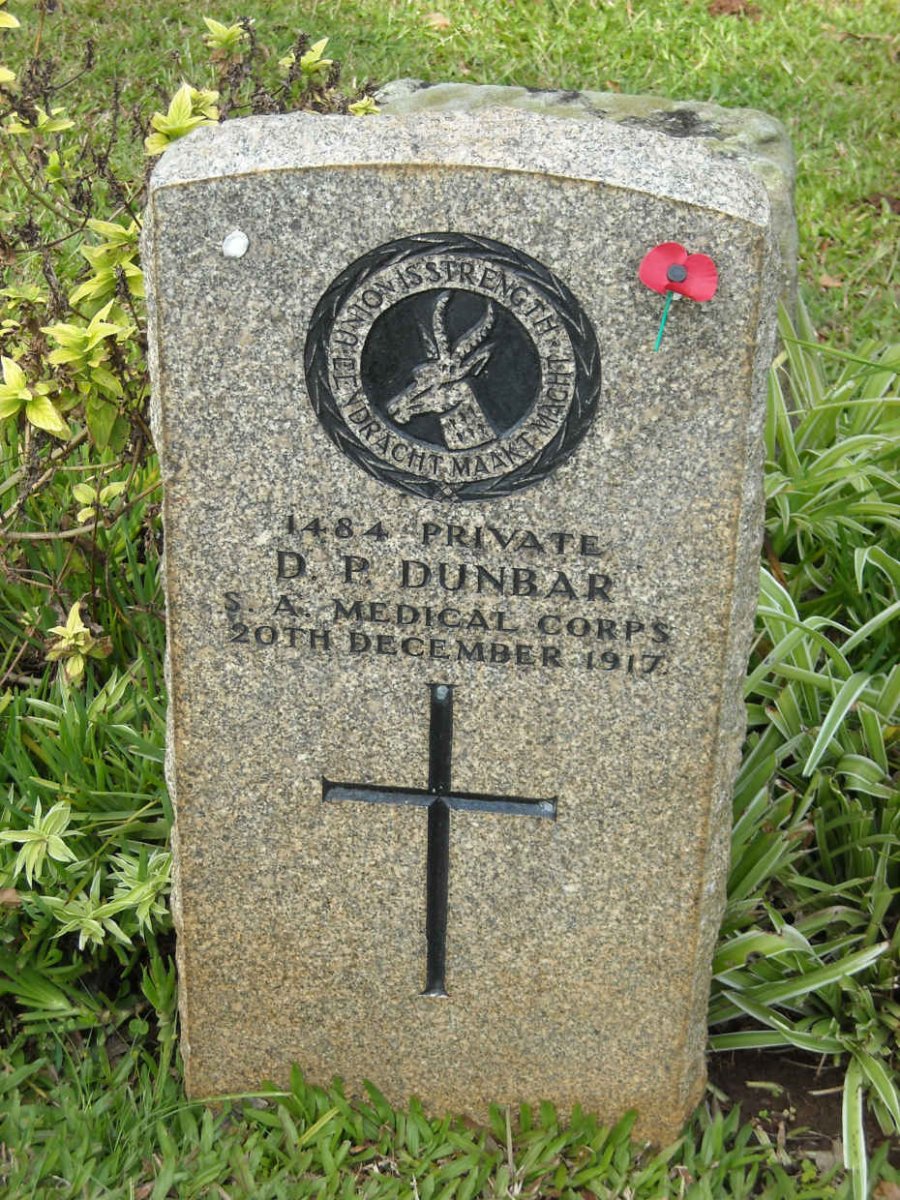 DUNBAR D.P. -1917