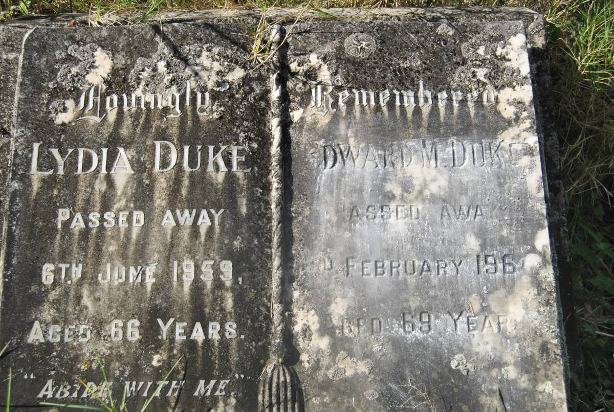 DUKE Edward M. -1964 &amp; Lydia -1959