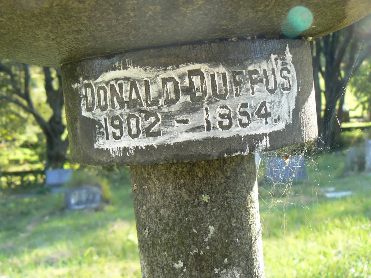 DUFFUS Donald 1902-1954 