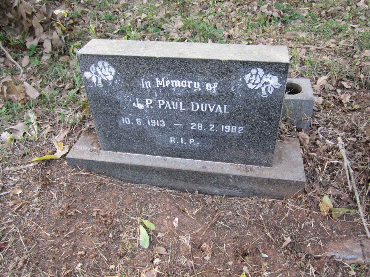 DUVAL Jean Patrice Paul 1913-1982