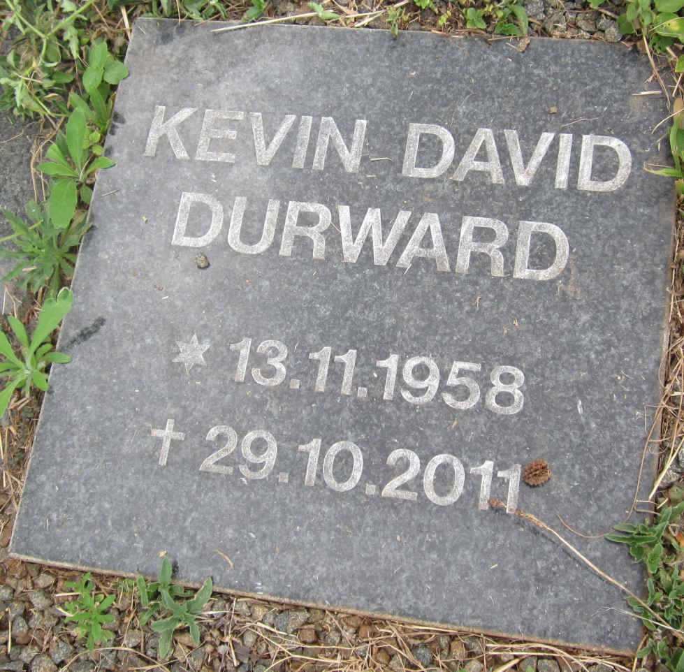 DURWARD Kevin David 1958-2011