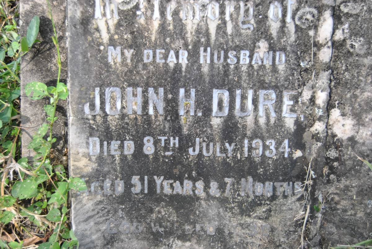 DURE John H. -1934