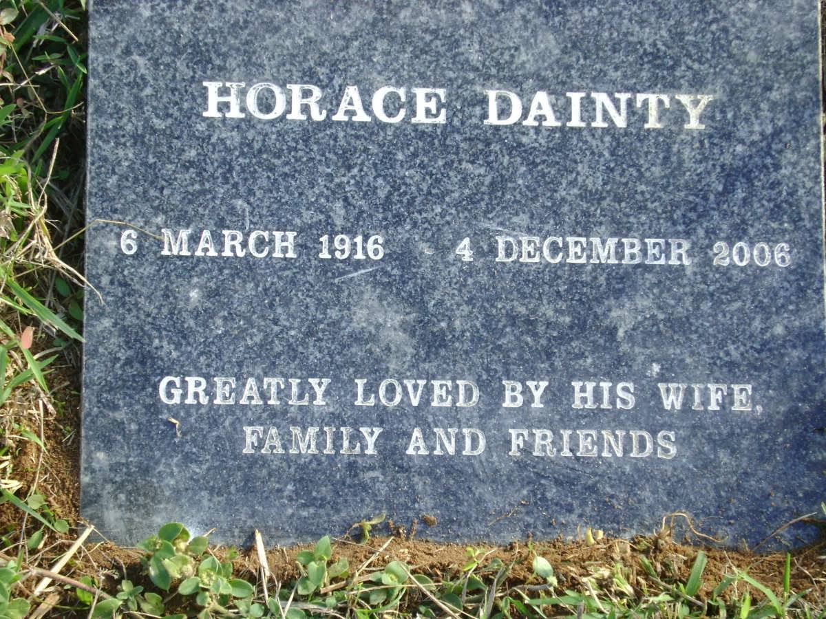 DAINTY Horace 1916-2006