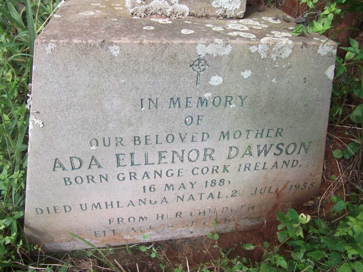 DAWSON Ada Ellenor 1881-1955
