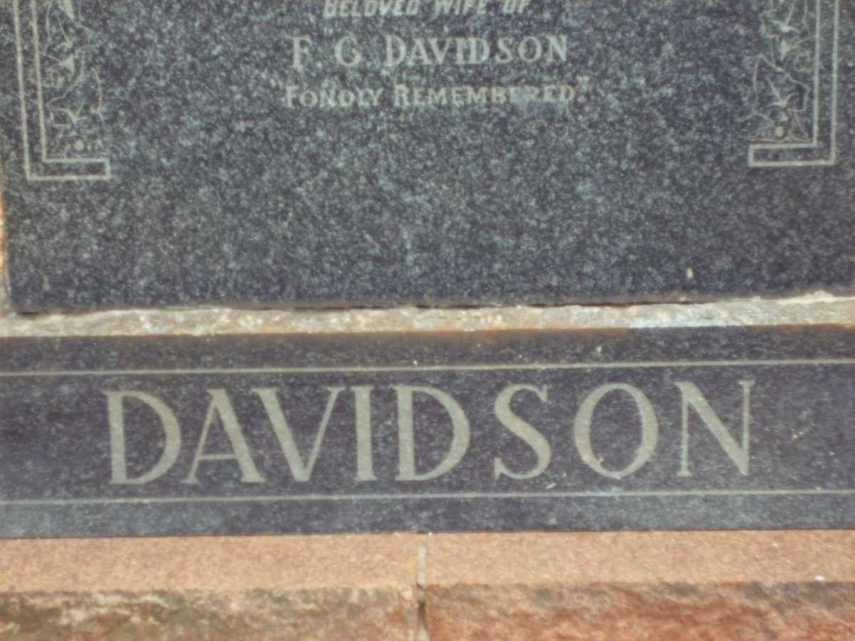 DAVIDSON Louisa Ann - 1948