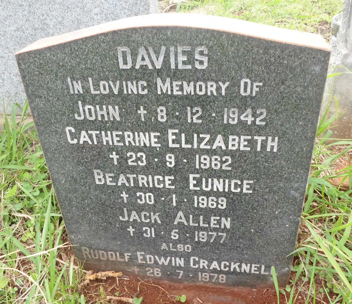 DAVIES John -1942