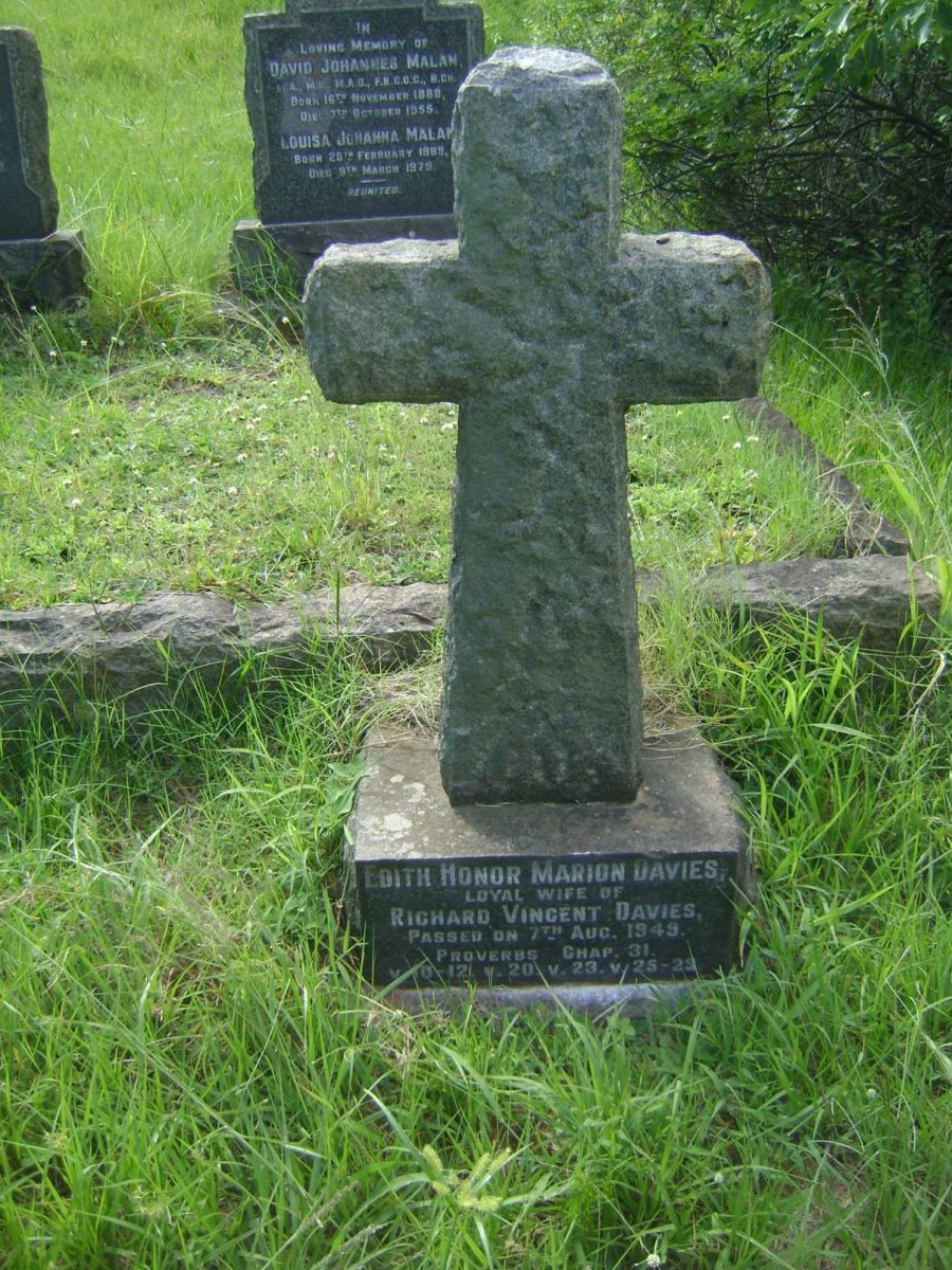 DAVIES Edith Honor Marion -1949
