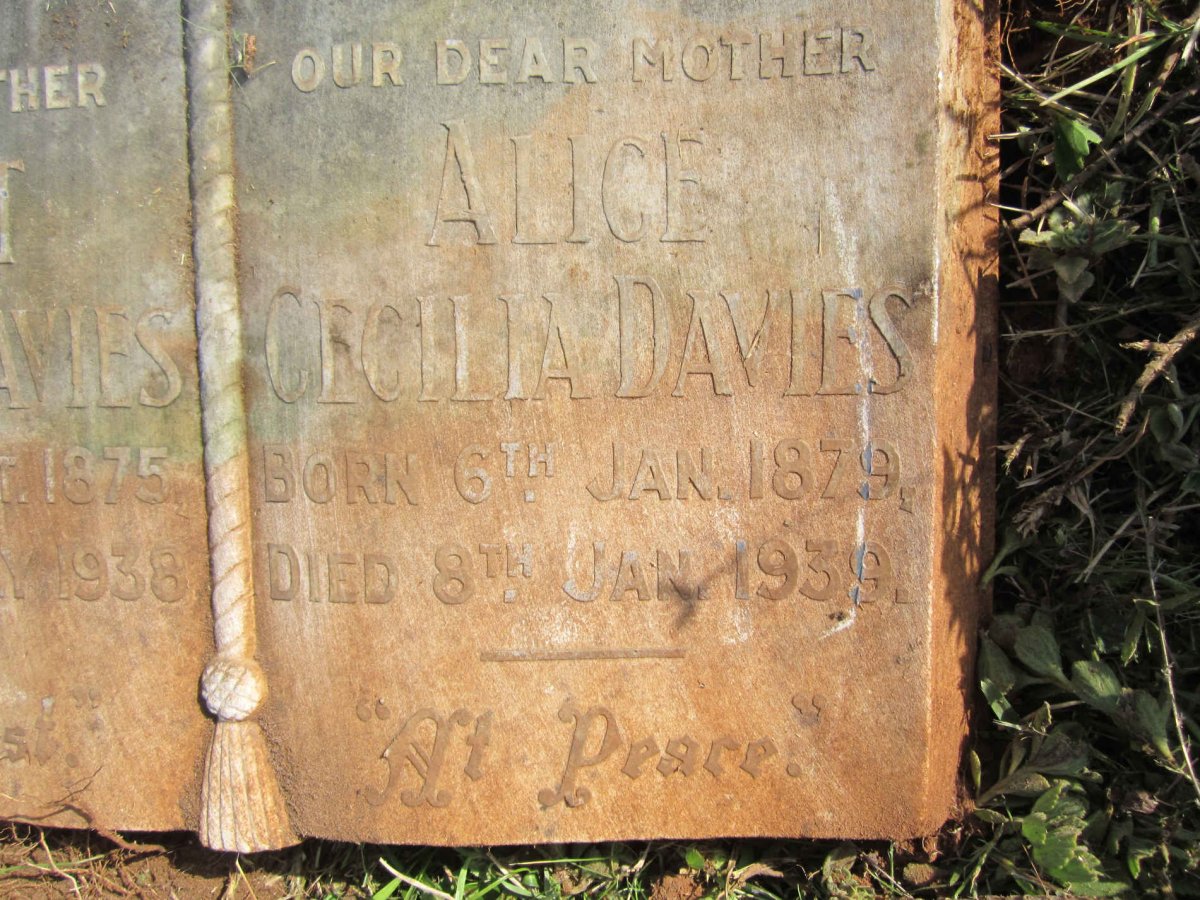 DAVIES Alice Cecilia 1879-1939