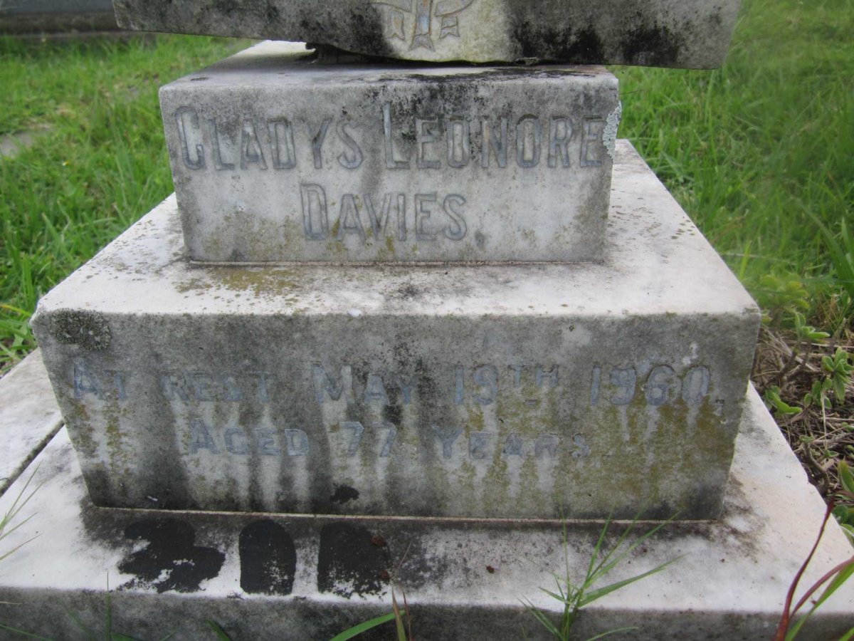 DAVIES Gladys Leonore -1960