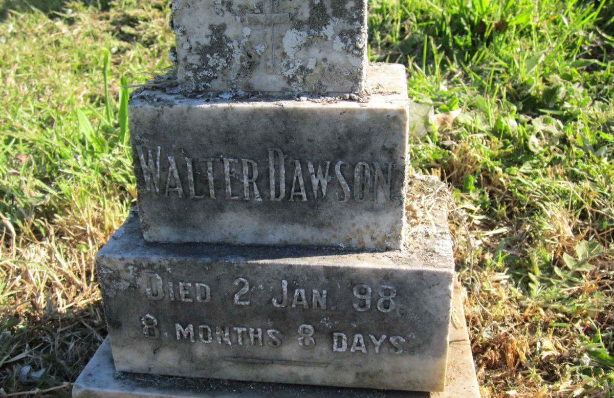 DAWSON Walter -1898