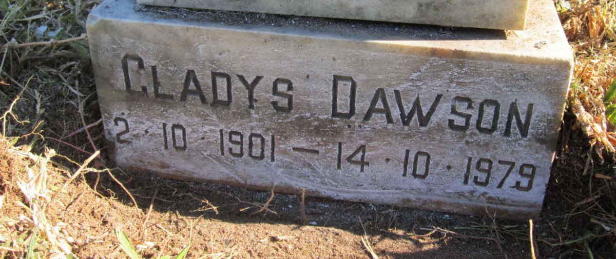 DAWSON Gladys 1901-1979