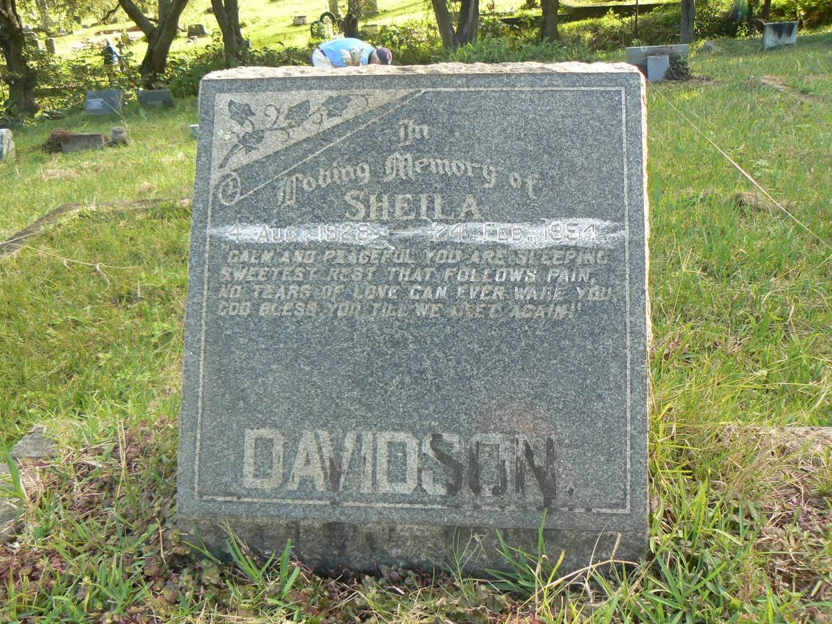 DAVIDSON Sheila -1954