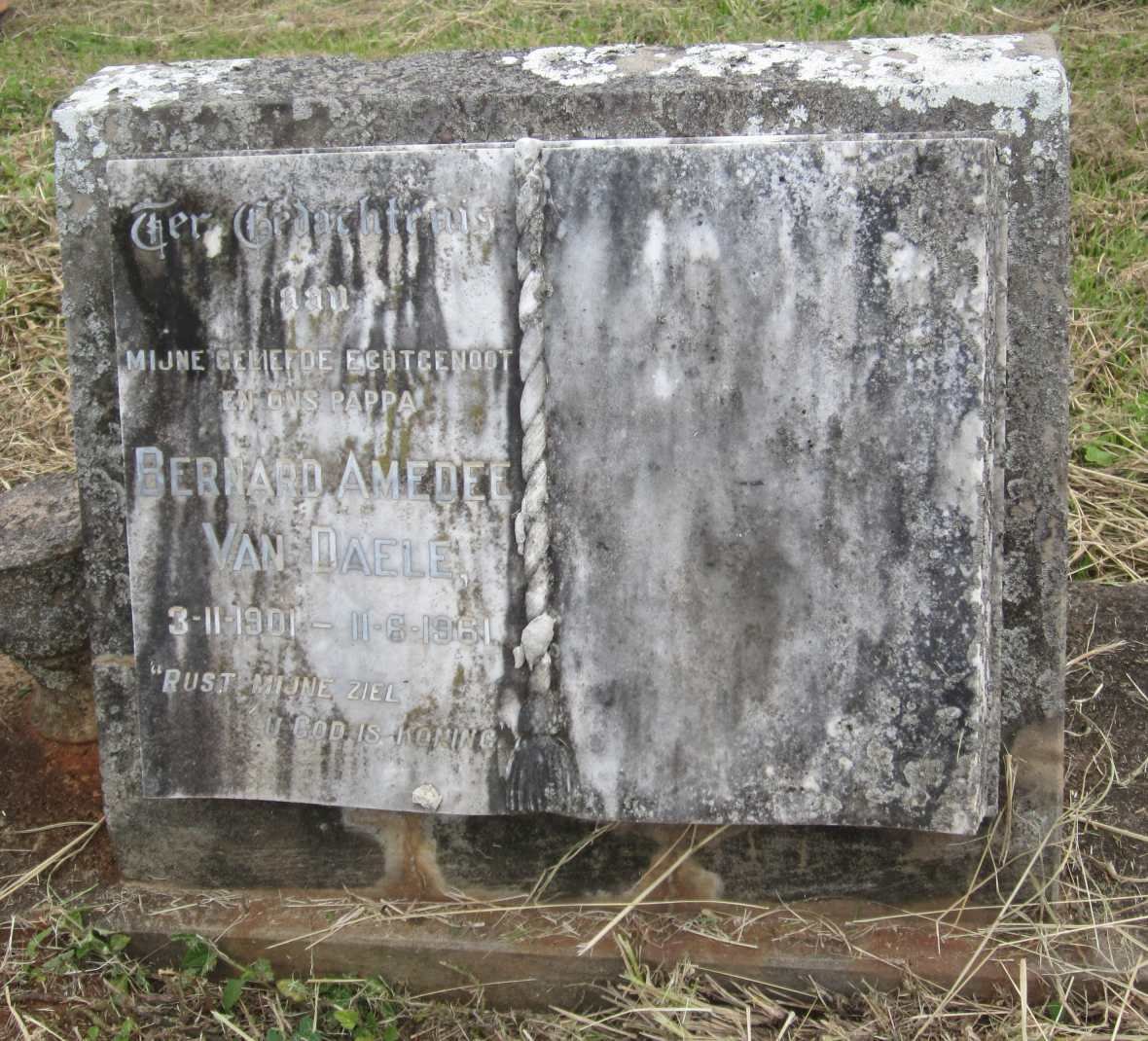 DAELE Bernard Amedee, van 1901-1961