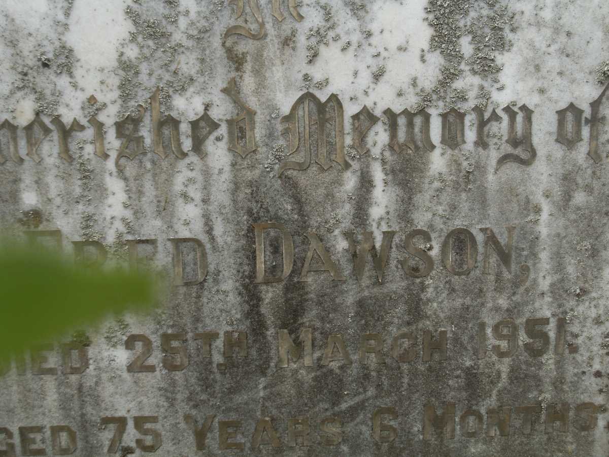DAWSON Fred -1951
