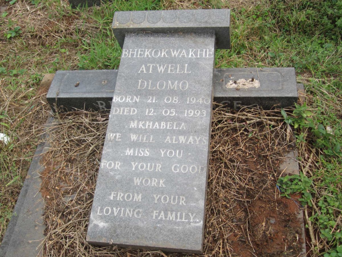 DLOMO Bhekokwakhe Atwell 1940-1993
