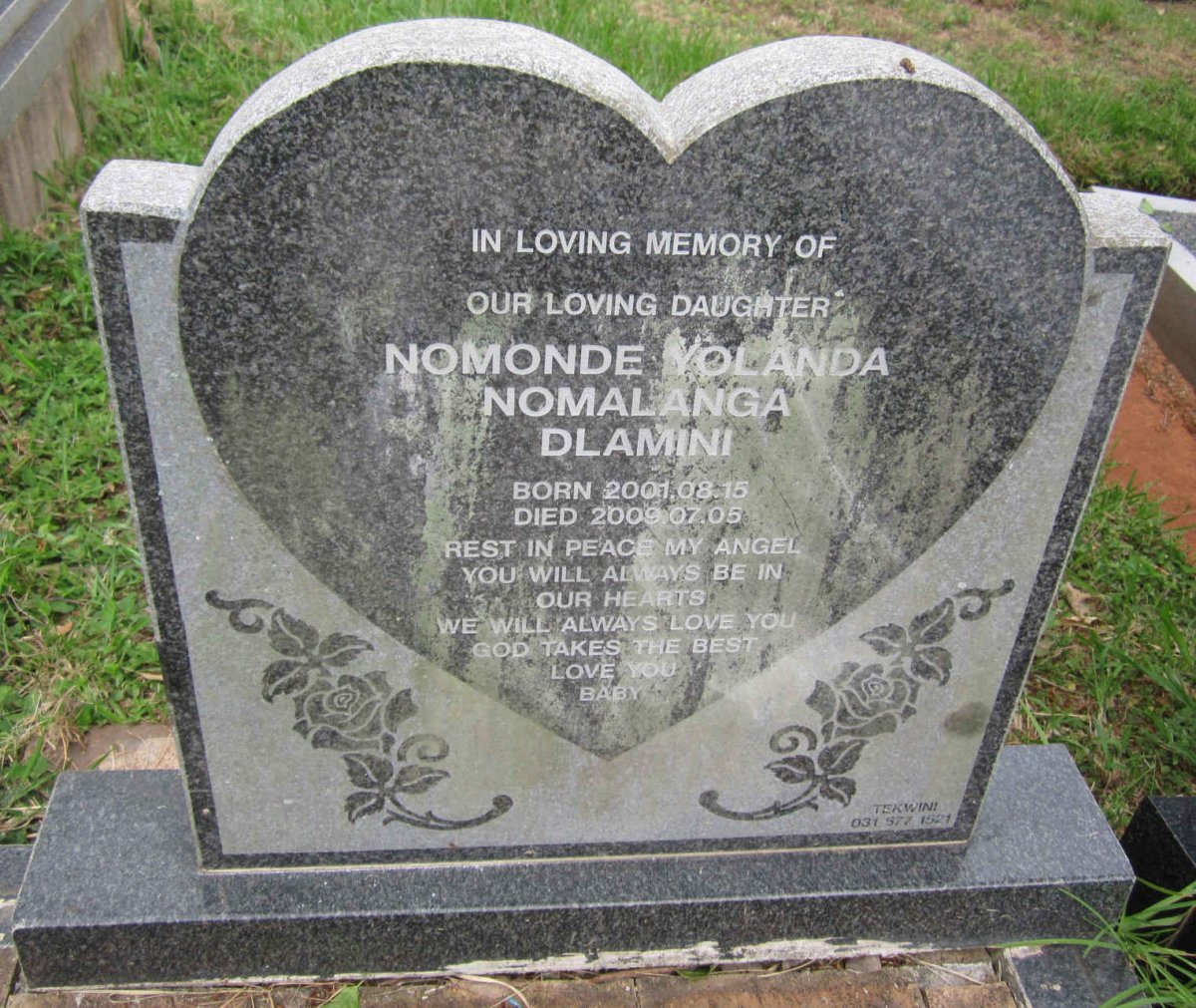 DLAMINI Nomonde Yolanda Nomalanga 2001-2009