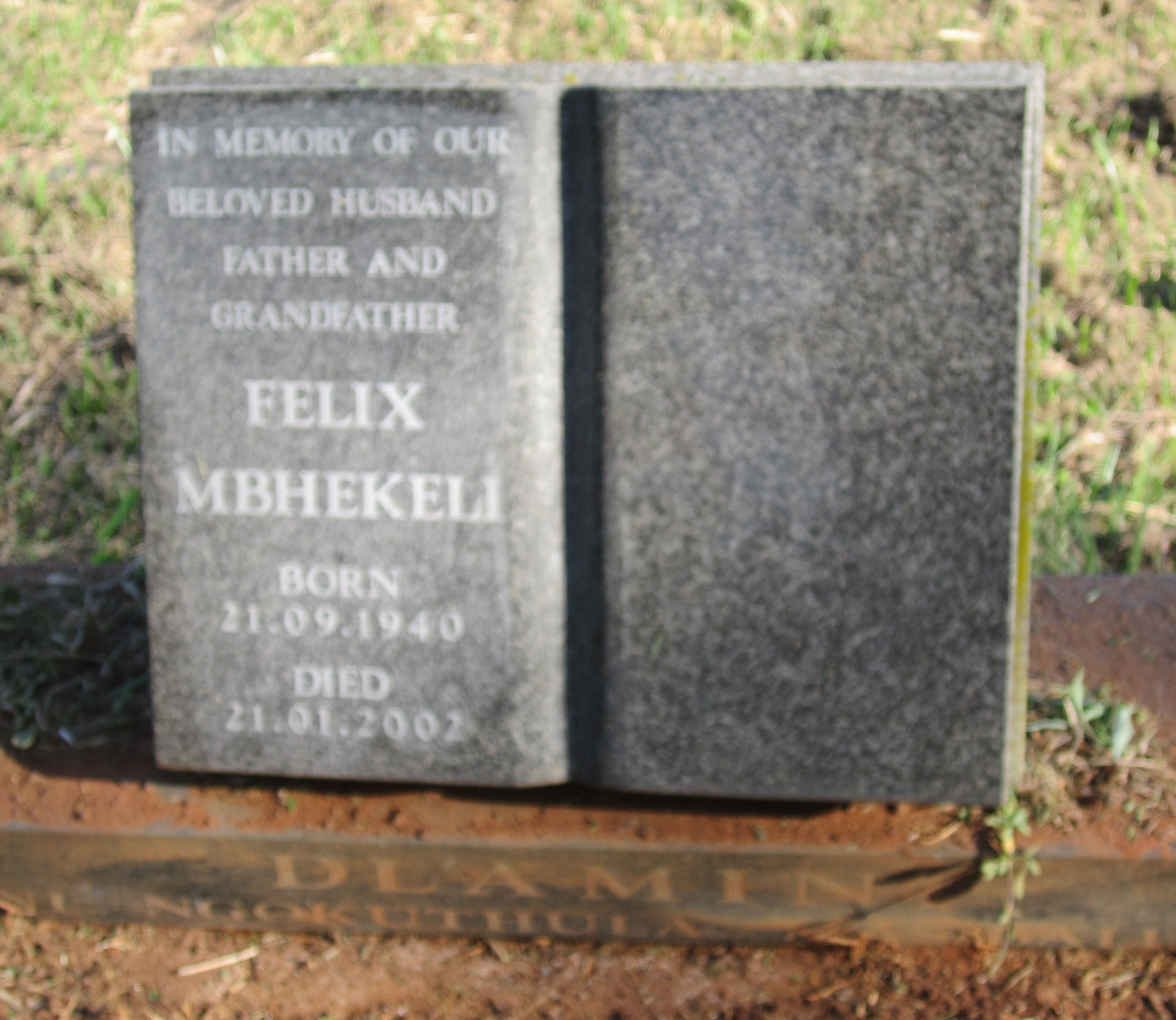 DLAMINI Felix Mbhekeli 1940-2002