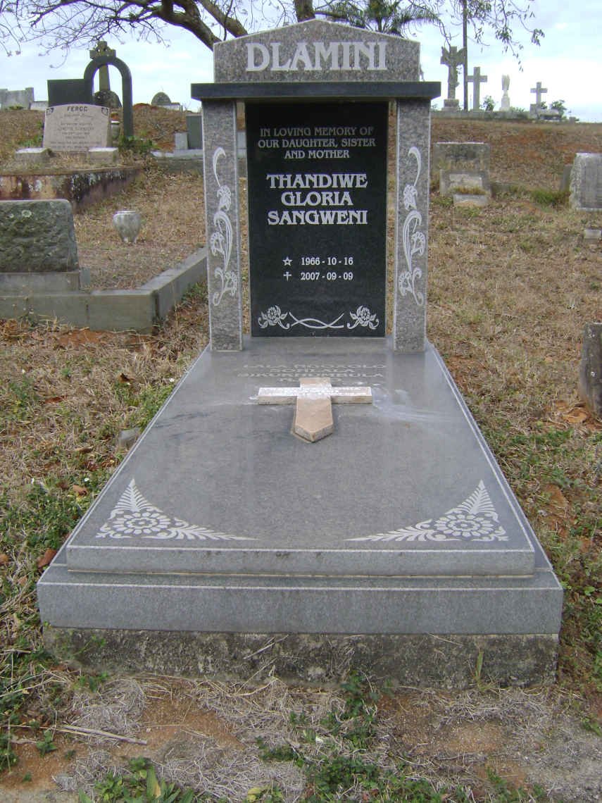 DLAMINI Thandiwe Gloria Sangweni 1966-2007