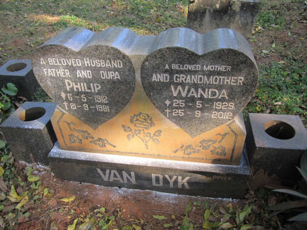 DYK Philip, van 1912-1981 &amp; Wanda 1929-2012