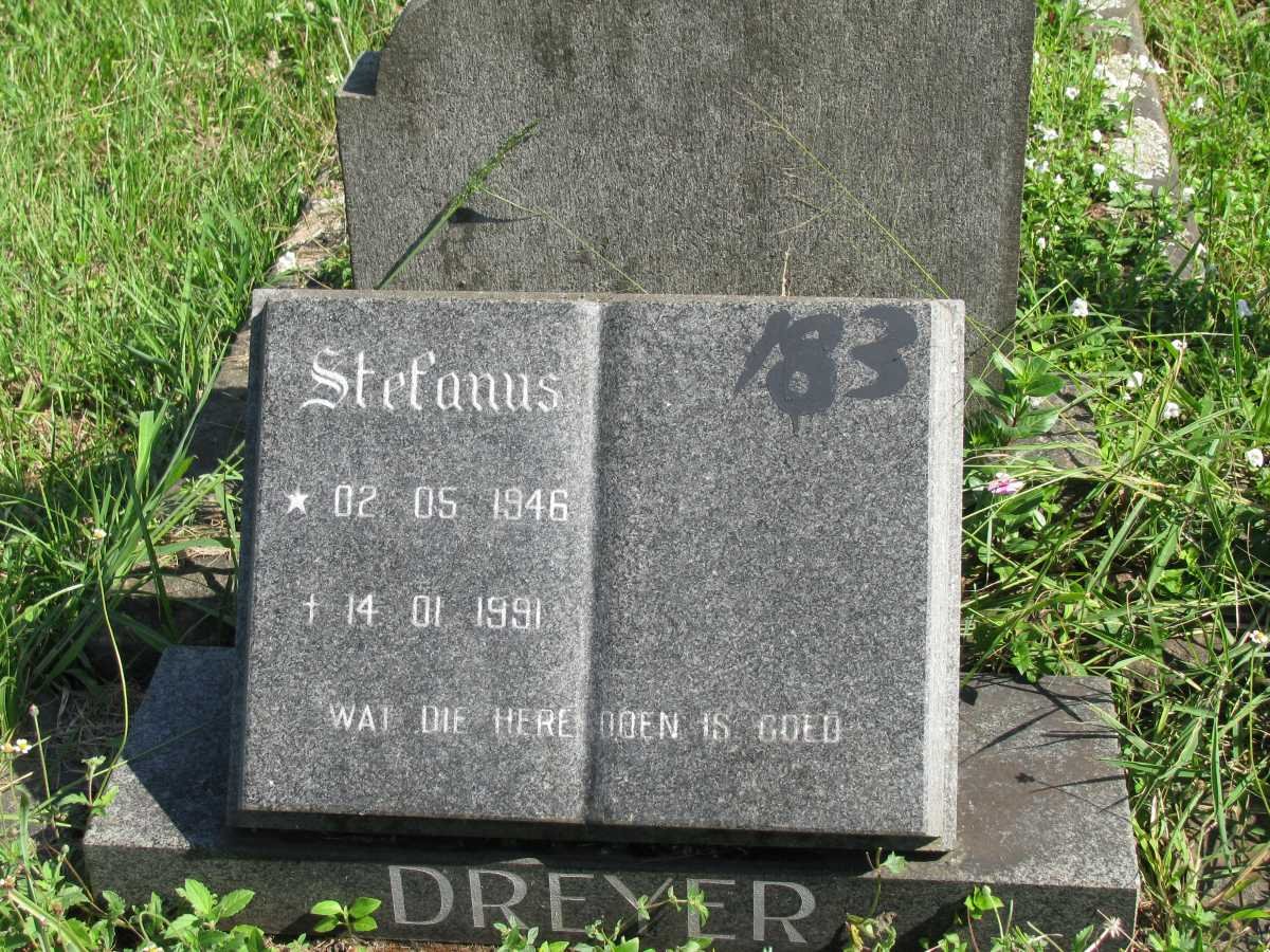 DREYER Stefanus 1946-1991