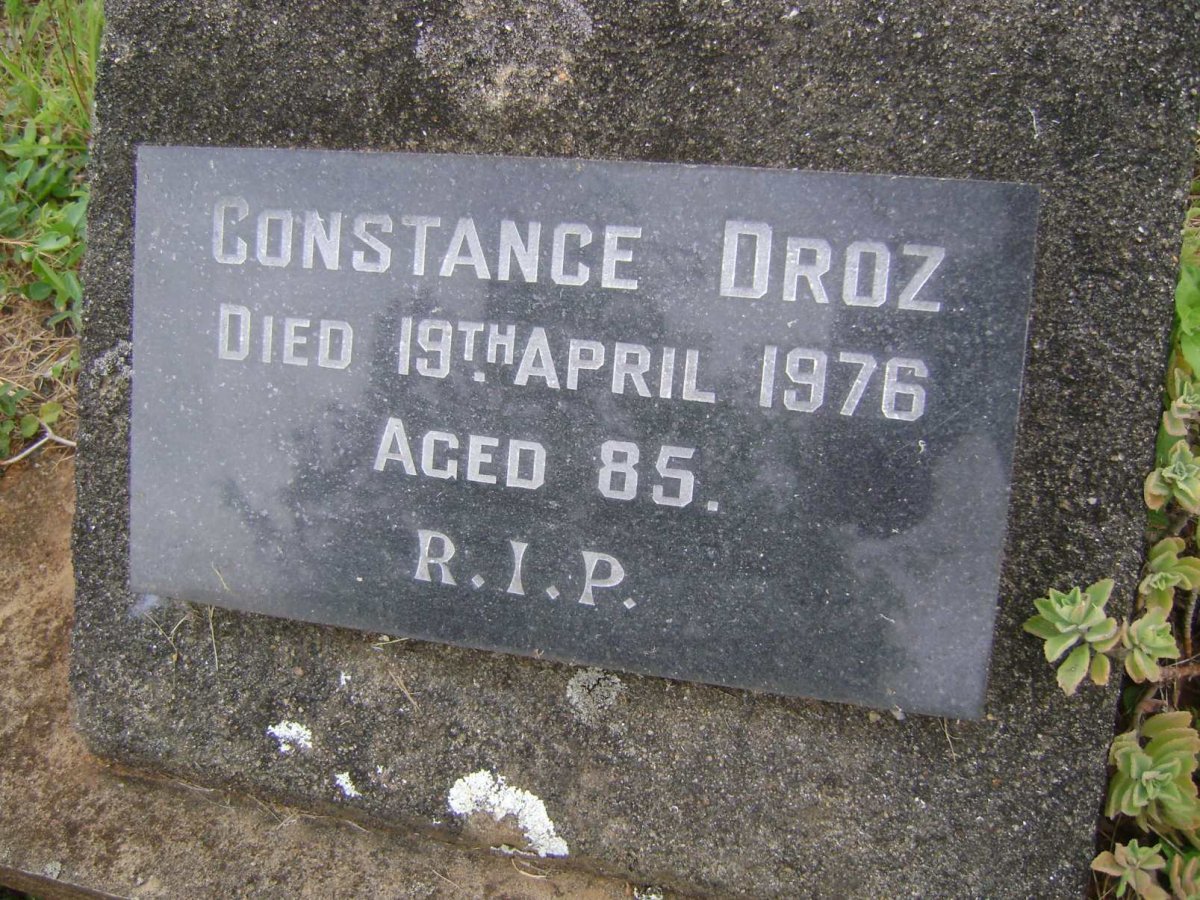 DROZ Constance -1976