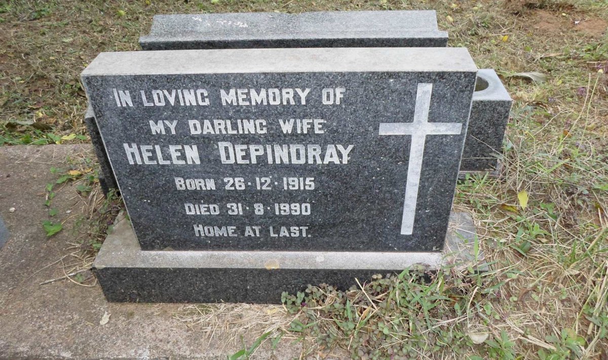DEPINDRAY Helen 1915-1990