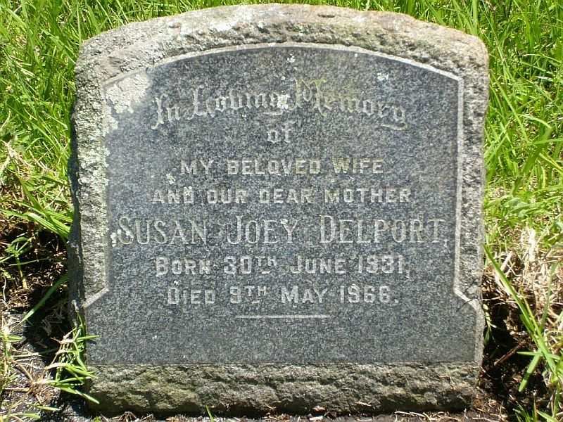 DELPORT Susan Joey 1931-1966
